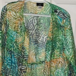 Light weight coverlet, jacket